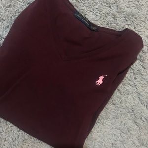 Women’s POLO V-neck Longsleeve